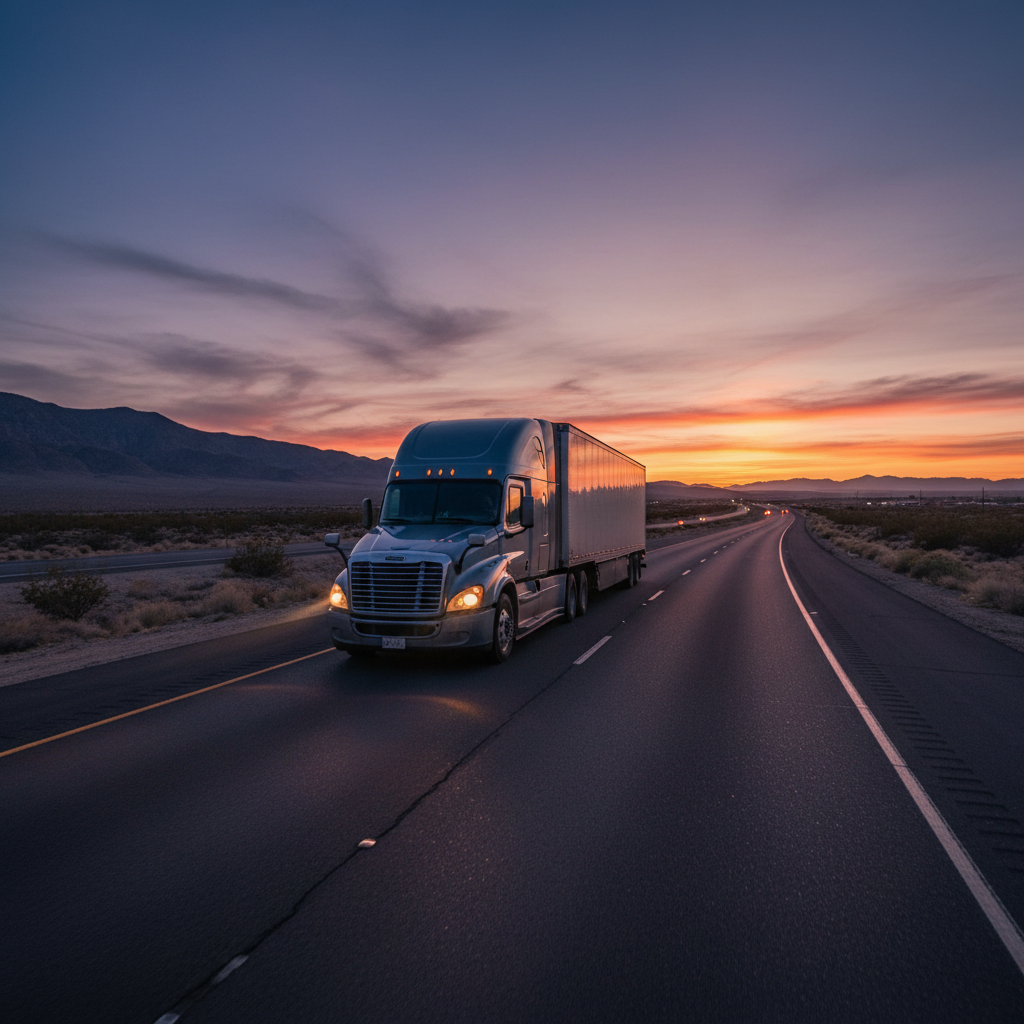 ALC Logistics heavy-duty truck.